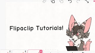 Flipaclip Animation Tutorials!