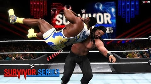 WWE 2K20 SIMULATION: Roman Reigns vs Big E | Survivor Series 2021 Highlights