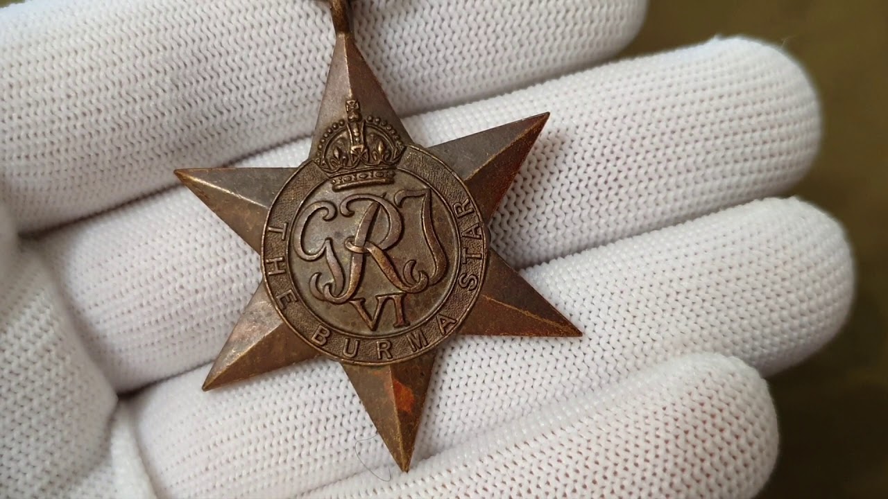 Награды Великобритании, медаль "Звезда Бирмы" - medal "The Burma star"