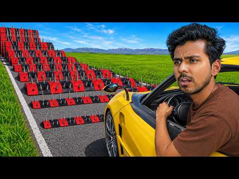 Random Cars vs Cursed SpeedBumps with DJ & Rahul22G