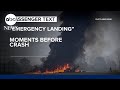 Passenger texted 'emergency landing' before North Carolina plane crash: Authorities
