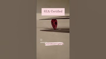 GIA 1.21ct Unheated Ruby