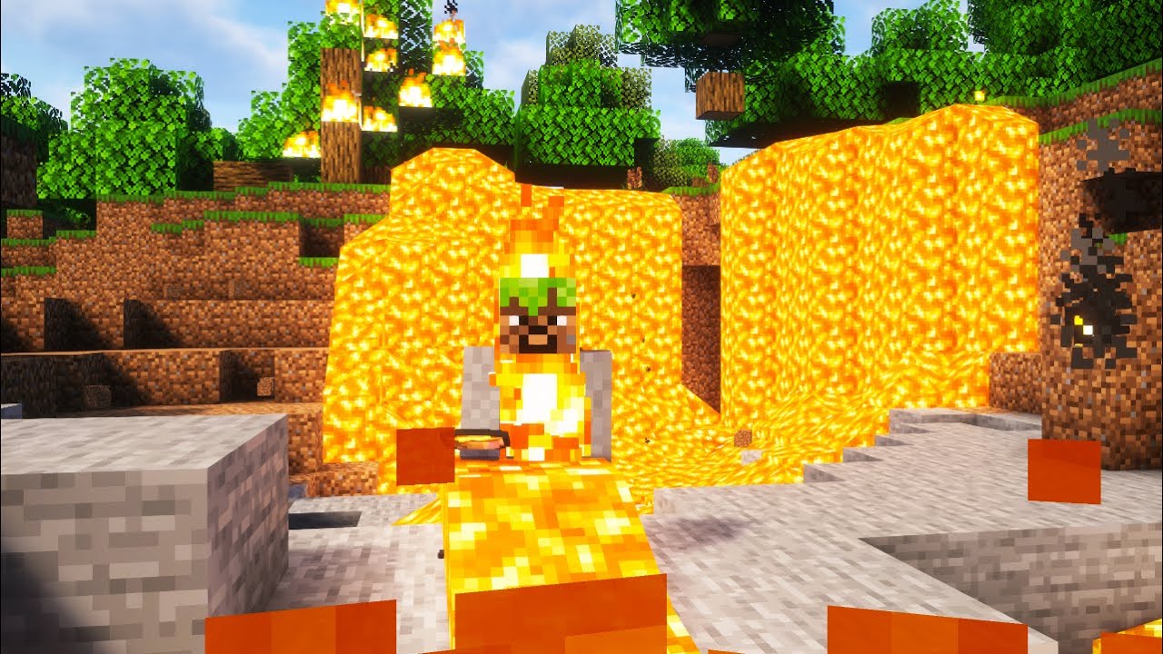 Beating Minecraft Chaos Mod - YouTube