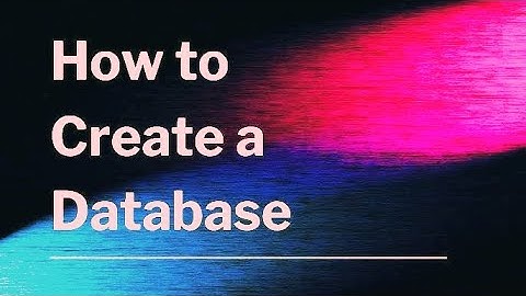 How To Create A Database On Plesk