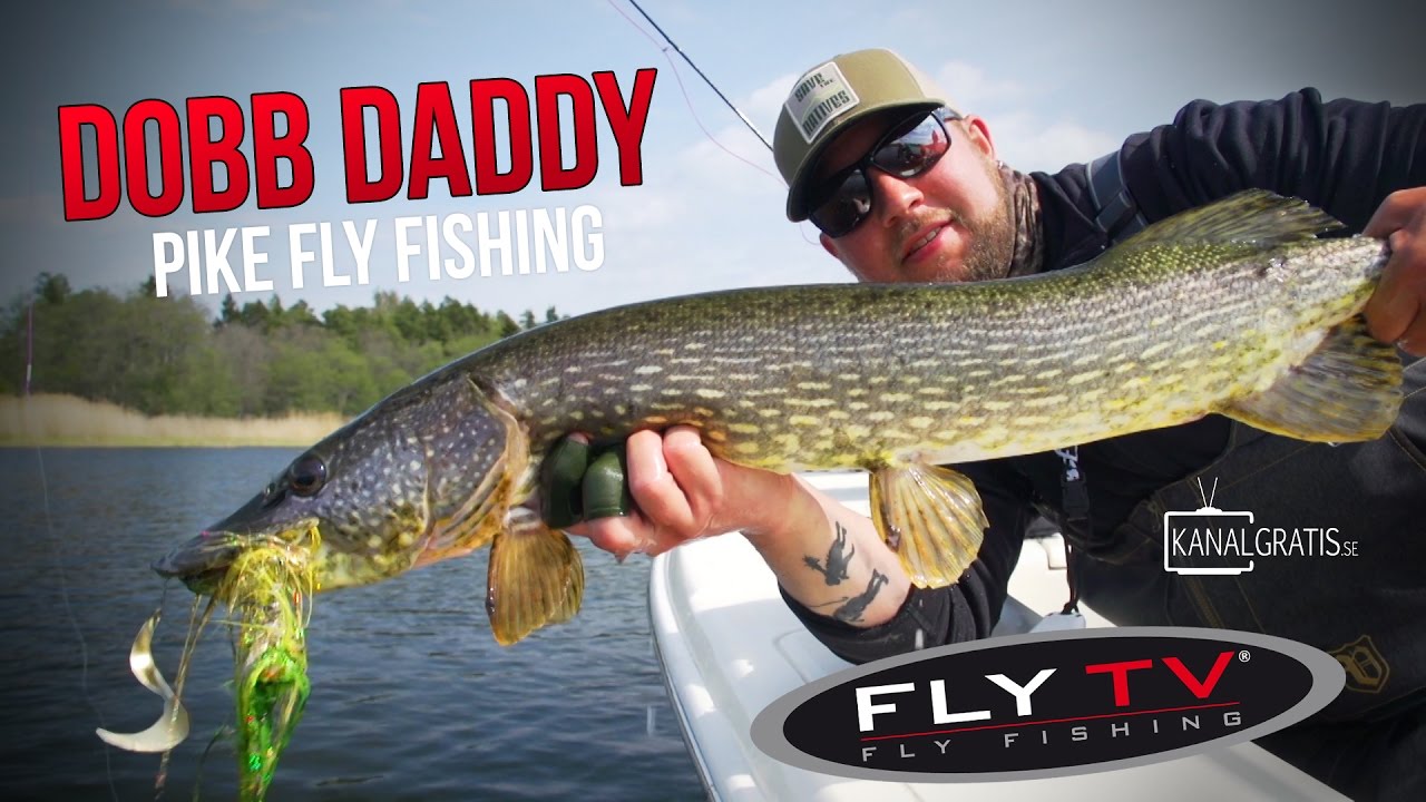 FLY TV - Dobb Daddy - Pike Fly Fishing with Fly and Spinning Rods 