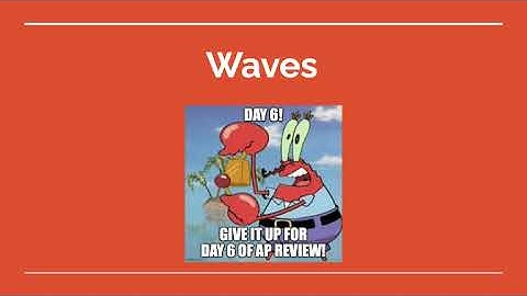 AP Physics 1 Unit 6 Review Video