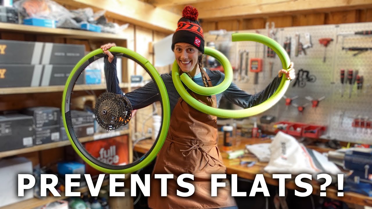 Installing the Vittoria Air-Liner and why we use tire inserts to prevent flats | Syd Fixes Bikes