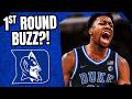 Duke's John Blackwell Rising, Getting "First Round Buzz" After A Good Scrimmage Performance!