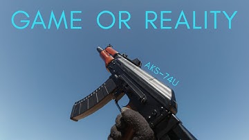 CoD: Cold War | AKS-74U Reloads in Real Life