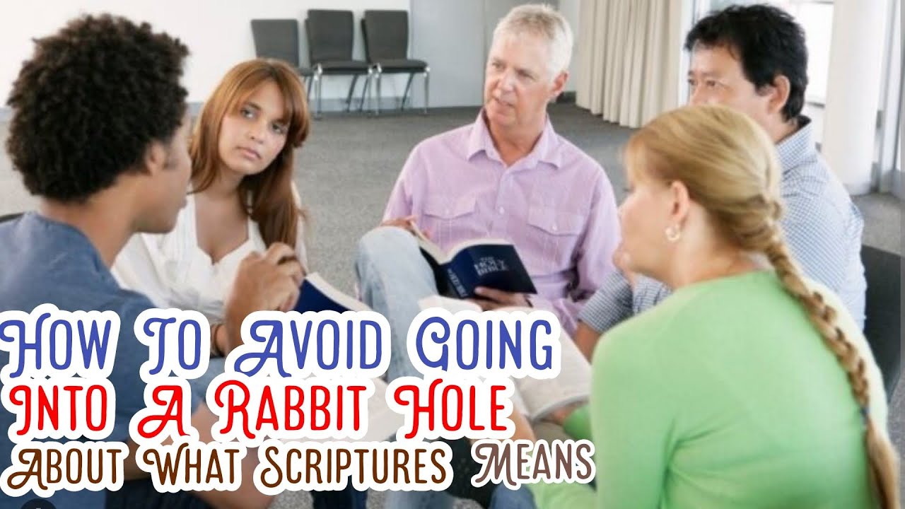 How To Avoid Going Into A Rabbit Hole About Meanings/Interpretations Of ...