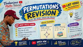 PERMUTATIONS REVISION: Master the Order, Unlock the Marks!