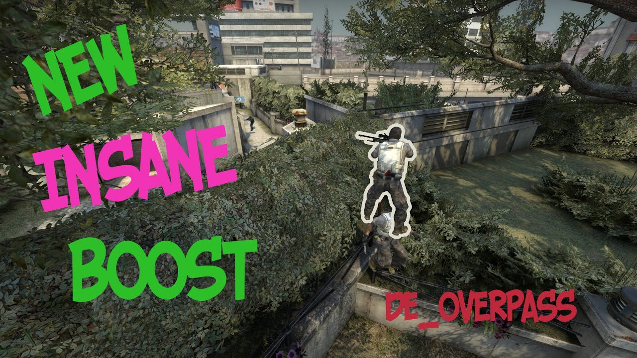 NEW BOOST DE_OVERPASS /  BOOST OVERPASS / CS GO TIPS / НОВИЙ БУСТ НА DE_OVERPASS