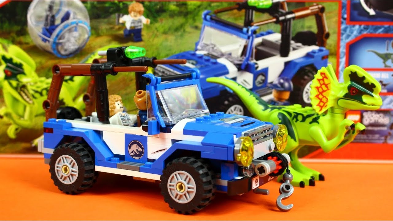 Dilophosaurus Ambush / Засада на дилофозавра - Lego Jurasic World - 75916