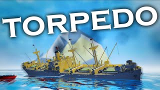 Torpedo Sinking! | Tiny Sailors World | Roblox