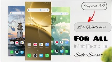 Hyperos 3 live wallpaper for all infinix and tecno devices |XOS|HiOS|