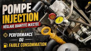 Comment modifier la quantité d'injection de carburant ?