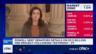 Powell Sent Congress Details On 2.5B Fed Project Following Testimony