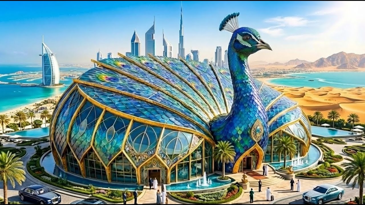 How Dubai is Building a $2.5 Billion Luxury Masterpiece: The Peacock Resort.