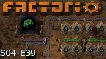 Factorio S04-E39, Uranium-235 and Uranium-238 processing