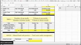 Investments Chapter 9 Excel Market Efficiency