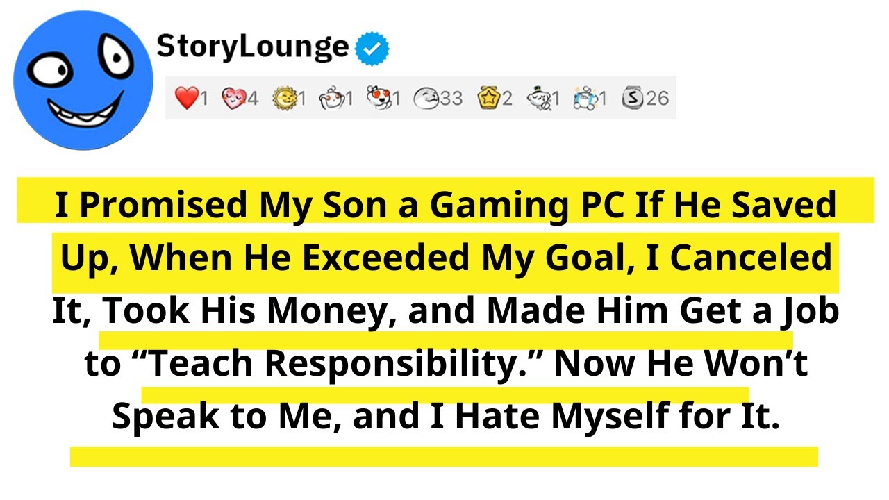 I Promised My Son a Gaming PC If He Saved Up, When He Exceeded My Goal, I Canceled It Took His Money