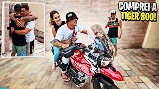 COMPREI A TIGER DE LUCAS MOTOVLOG E ME EMOCIONEI - GALEROSO MOTIVACIONAL