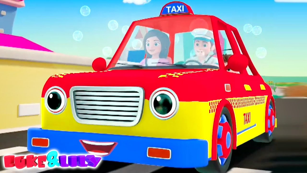Wheels On The Taxi, Fun Ride for Children by Luke And Lily