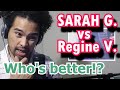 Musician reacts to SARAH G and REGINE V live performance WHITNEY HOUSTON MEDLEY **OPM ICONS**