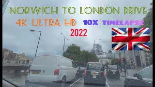 #norwich - #london #drive in 16 minutes 10x #timelapse #journey #greatbritain #england #travel #2022