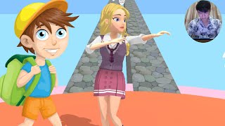 Catwalk Beauty game👙 👚 two golden girls in the High school screenshot 4