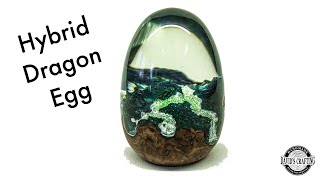 Woodturning - The Resin Dragon Egg