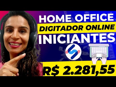 💰Digitador Online Home Office - Para Iniciantes Sem Experiência GRATUITO 