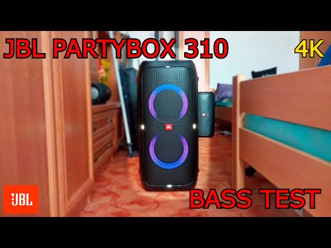 JBL PARTYBOX 310  Unboxing & Basstest 