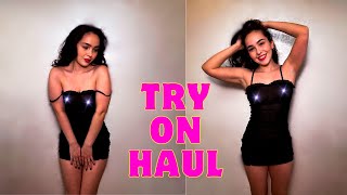 Transparent Dress | Try On Haul With Julia