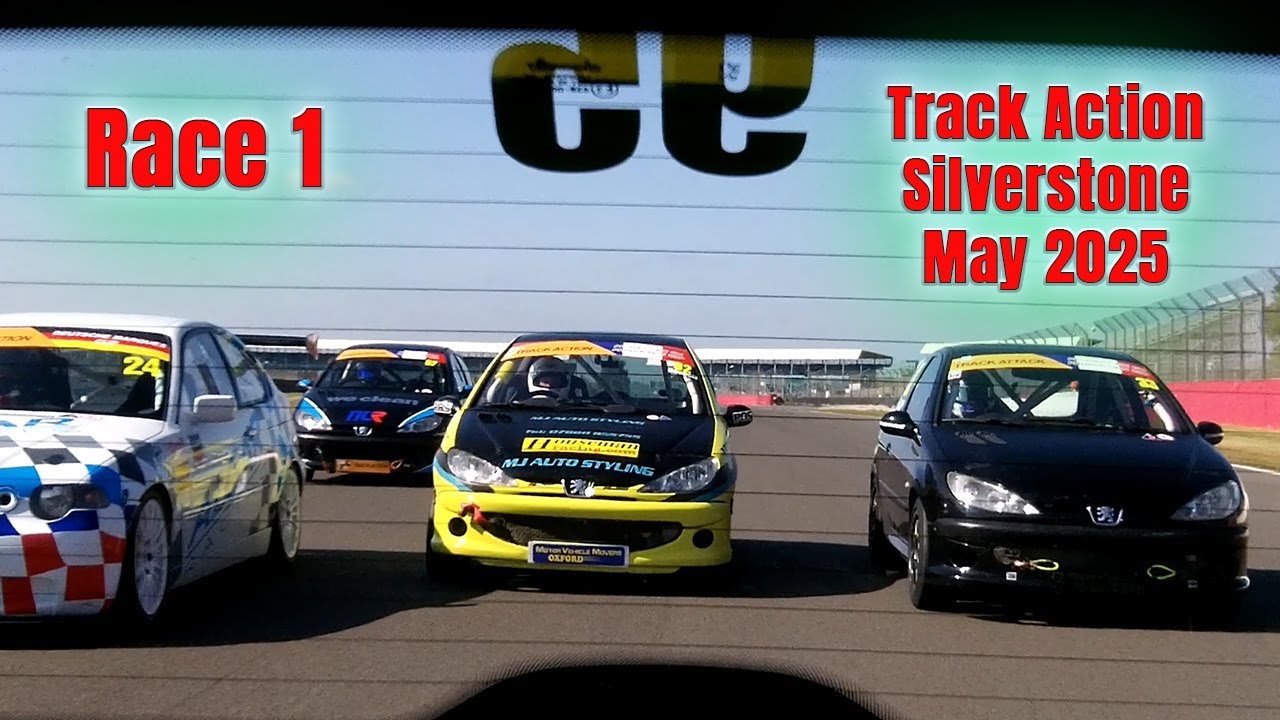 Track Action | Silverstone | Race 1 | Peugeot 206 GTi 