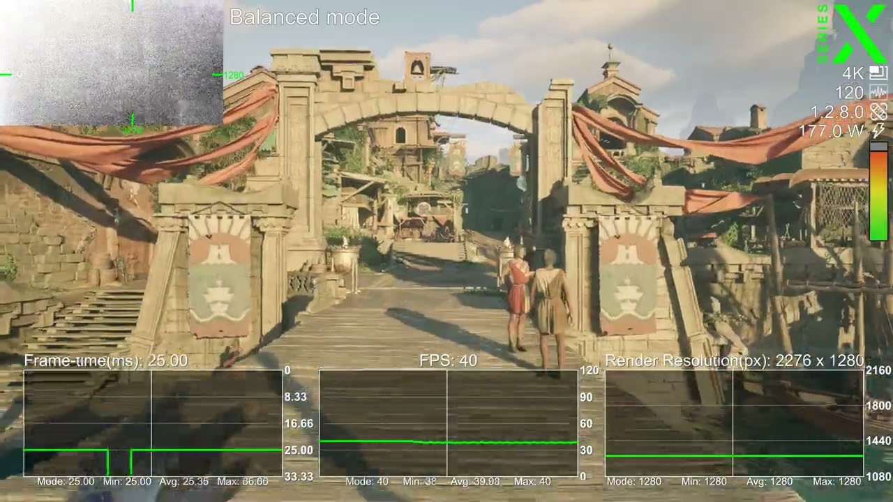 Avowed - Xbox Series X - Small Framerate and Resolution Test