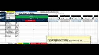TO ADD/REPLACE SUBJECTS ON THE DATASHEET