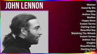 John Lennon 2024 MIX Melhores Músicas - Woman, Stand By Me, Imagine, Jealous Guy