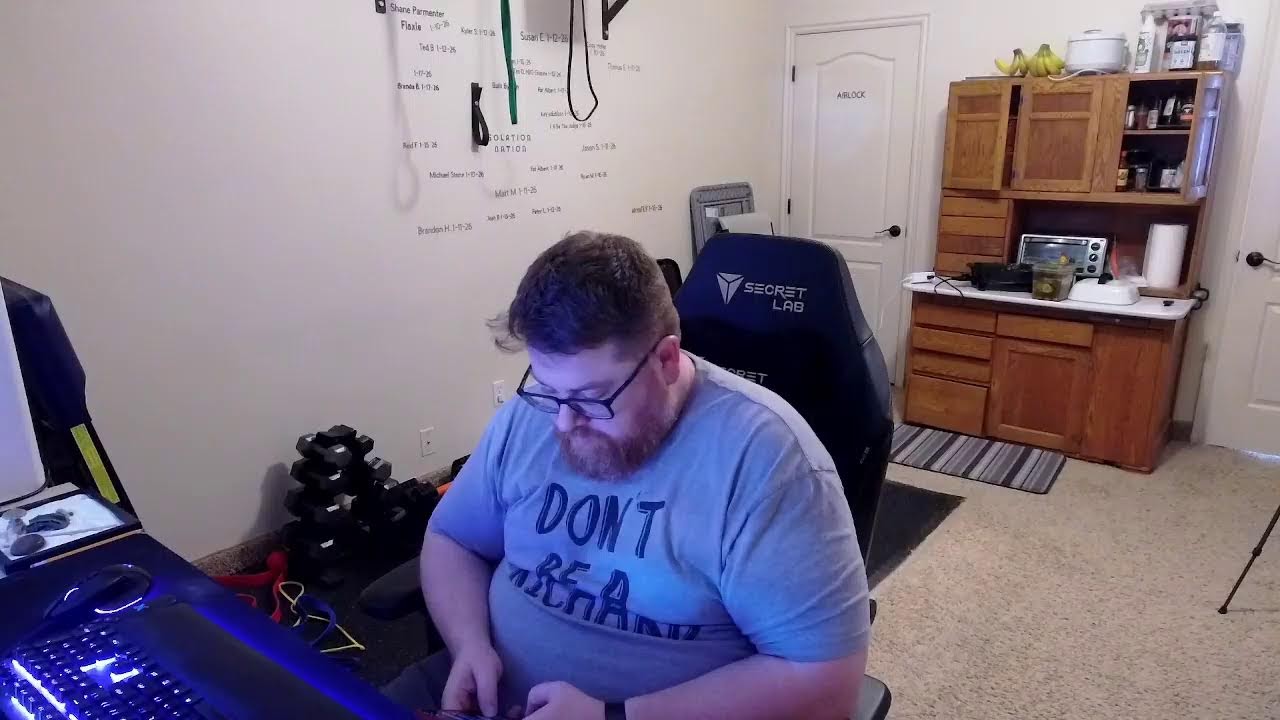 The Isolation Year Day 9 - 7AM Live stream Isolation for 365 24/7