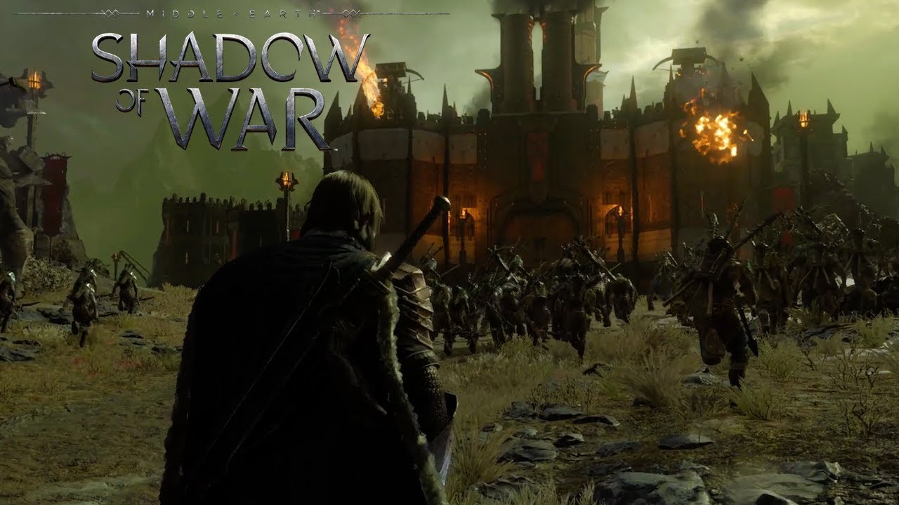実況 Shadow Of War 自分を倒したオークを従えて 他のユーザーの砦を攻略する Youtube