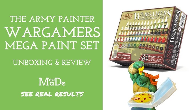 Best Value for Mini-Figure Painting? Army Painter Mega Paint Set