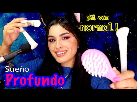 Inducción a un 😴 SUEÑO PROFUNDO 🧠 MASAJE CEREBRAL y Positividad I BROCHAS en el MICRO