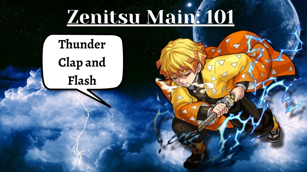 THUNDER CLAP AND FLASH | Playing some Demon Slayer as the GOD Zenitsu ...