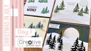 Day 7 Christmas In July 3 Cards Easy To Elevated Inspired By 1 Design Creative Design Team