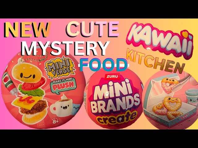 Unboxing New Mini Verse Plush and New Mini Brands Create Kawaii