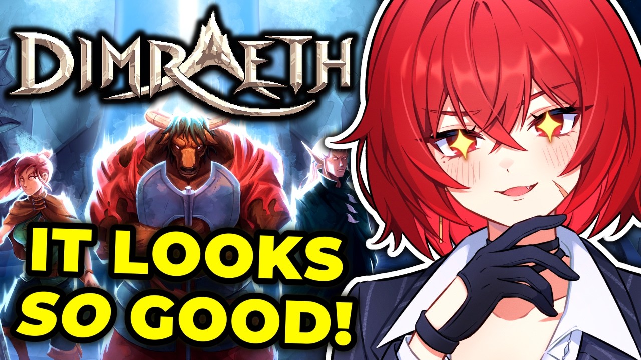 A Survival Soulslike With THIS Art Style?! Dimraeth FIRST LOOK! | 🔴LIVE