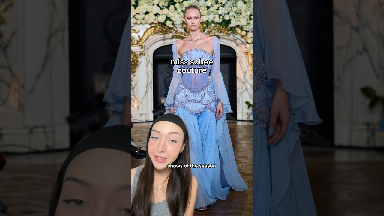 let&rsquo;s talk about miss sohee couture #couture #fashionshow