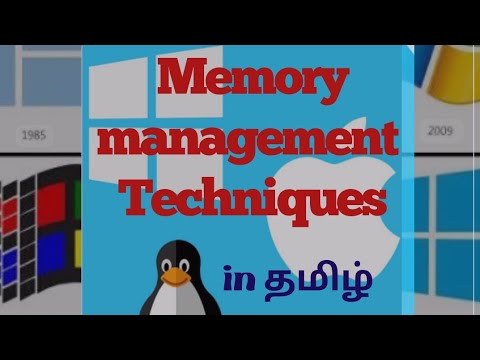 Memory management techniques in தமிழ் - operating system complete ...