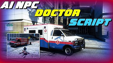 Free AI NPC Doctor Script | hh_aidoc | QBCore Framework | FiveM Tutorial #42