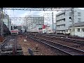 神戸電鉄 1109F準急新開地行 3011F出庫(2番線へ)
